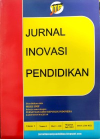 Image of Jurnal Inovasi Pendidikan Volume I
