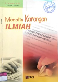 Image of Menulis Karangan Ilmiah