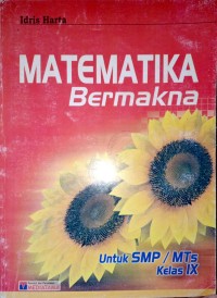 Image of Matematika Bermakna untuk SMP/ MTs Kelas 9/ IX