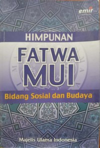 Image of Himpunan Fatwa MUI Bidang Sosial dan Budaya