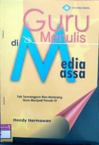 Image of Guru Menulis di Media Massa